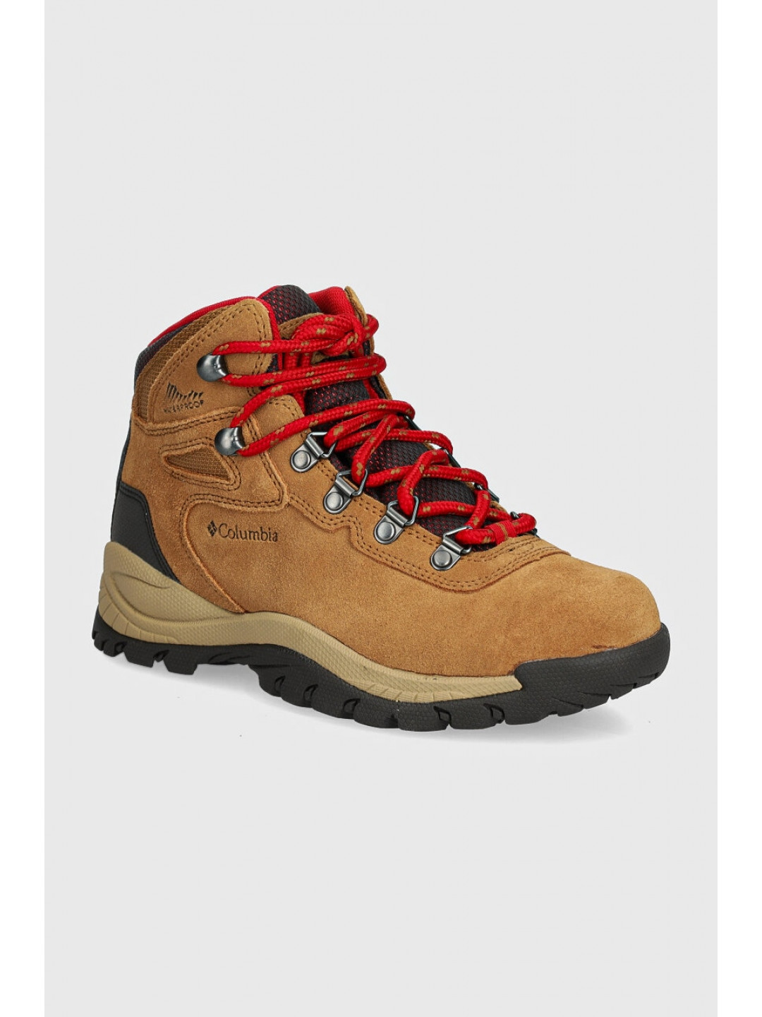 Boty Columbia Newton Ridge Plus Waterproof dámské hnědá barva